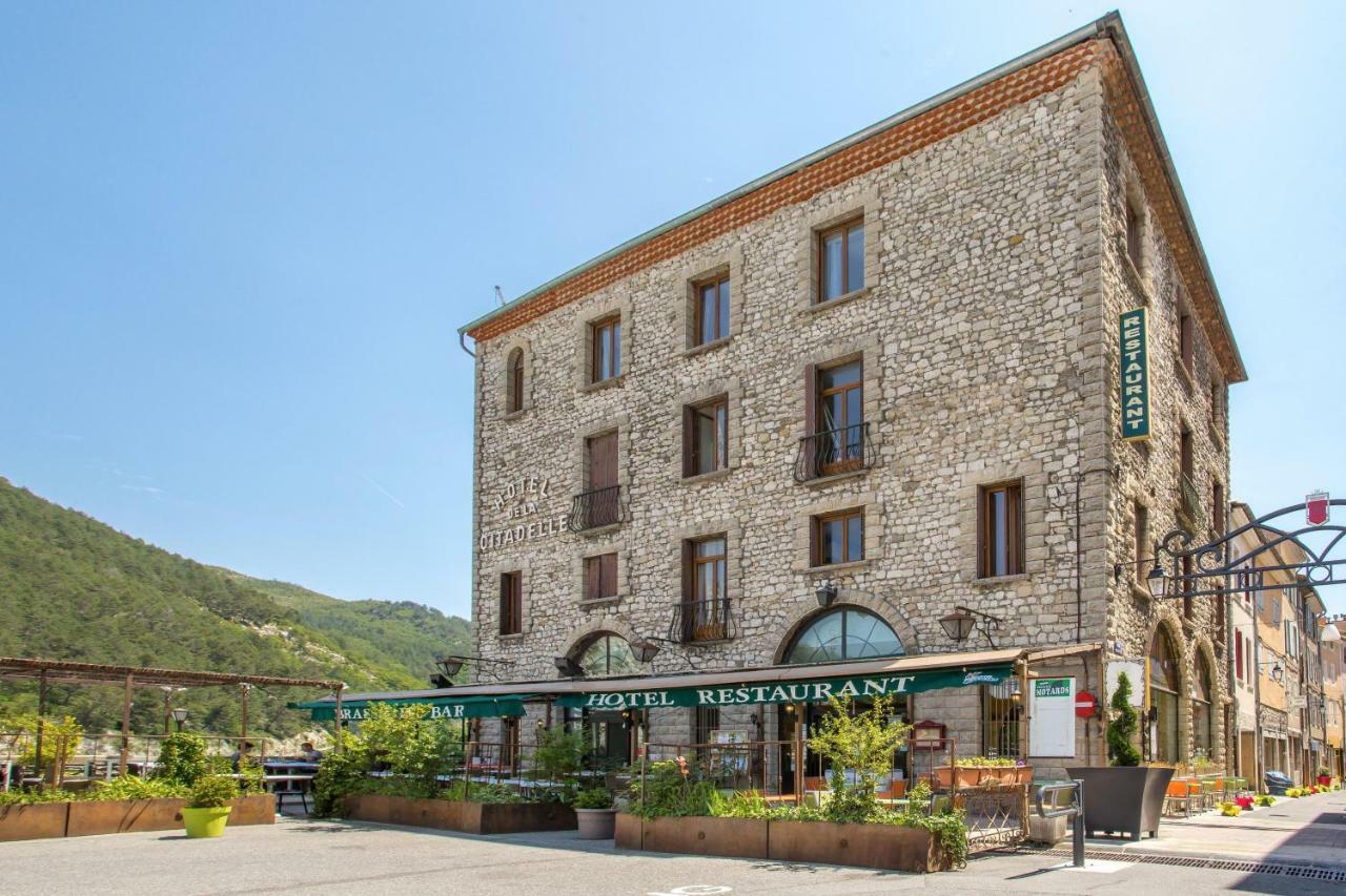 Hotel De La Citadelle Sisteron Exteriör bild