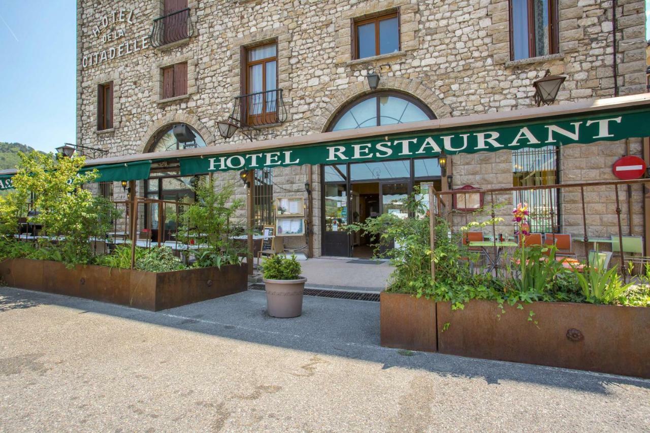 Hotel De La Citadelle Sisteron Exteriör bild